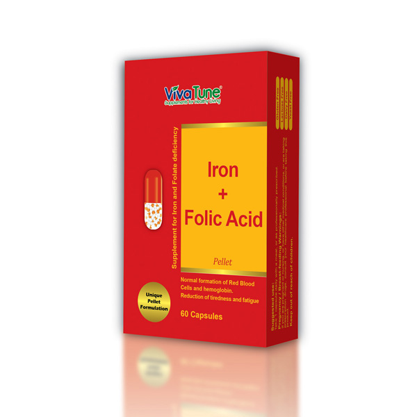 Iron + Folic acid Vita Pharmed SA. Switzerland